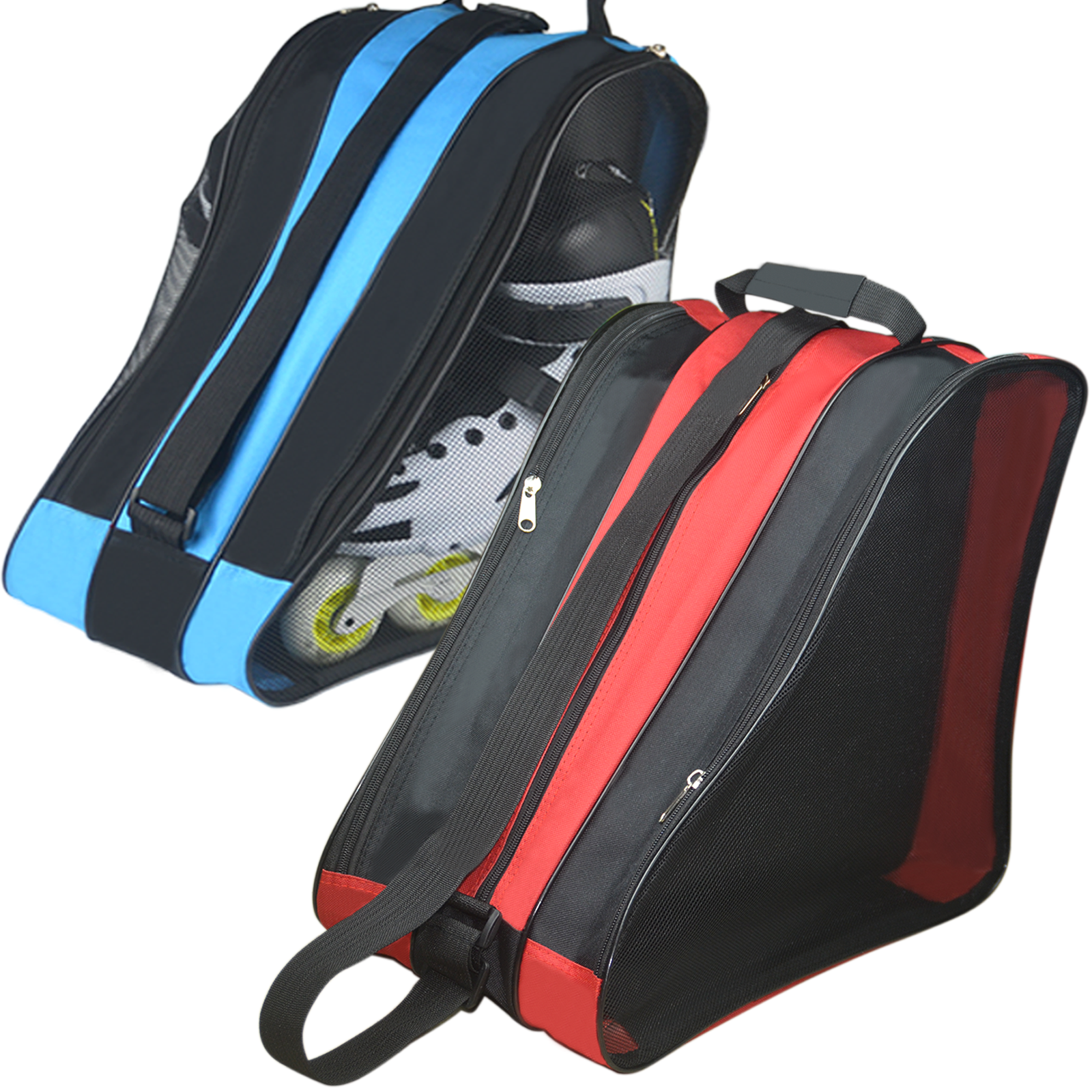 Roller Skate Bag,Ice Skate Bags Breathable Skating Bag for Girls Boys and Most Adults, Large Capacity Skate Bag Fits Quad Skates, Inline Skate and Most Roller Skate Accessories